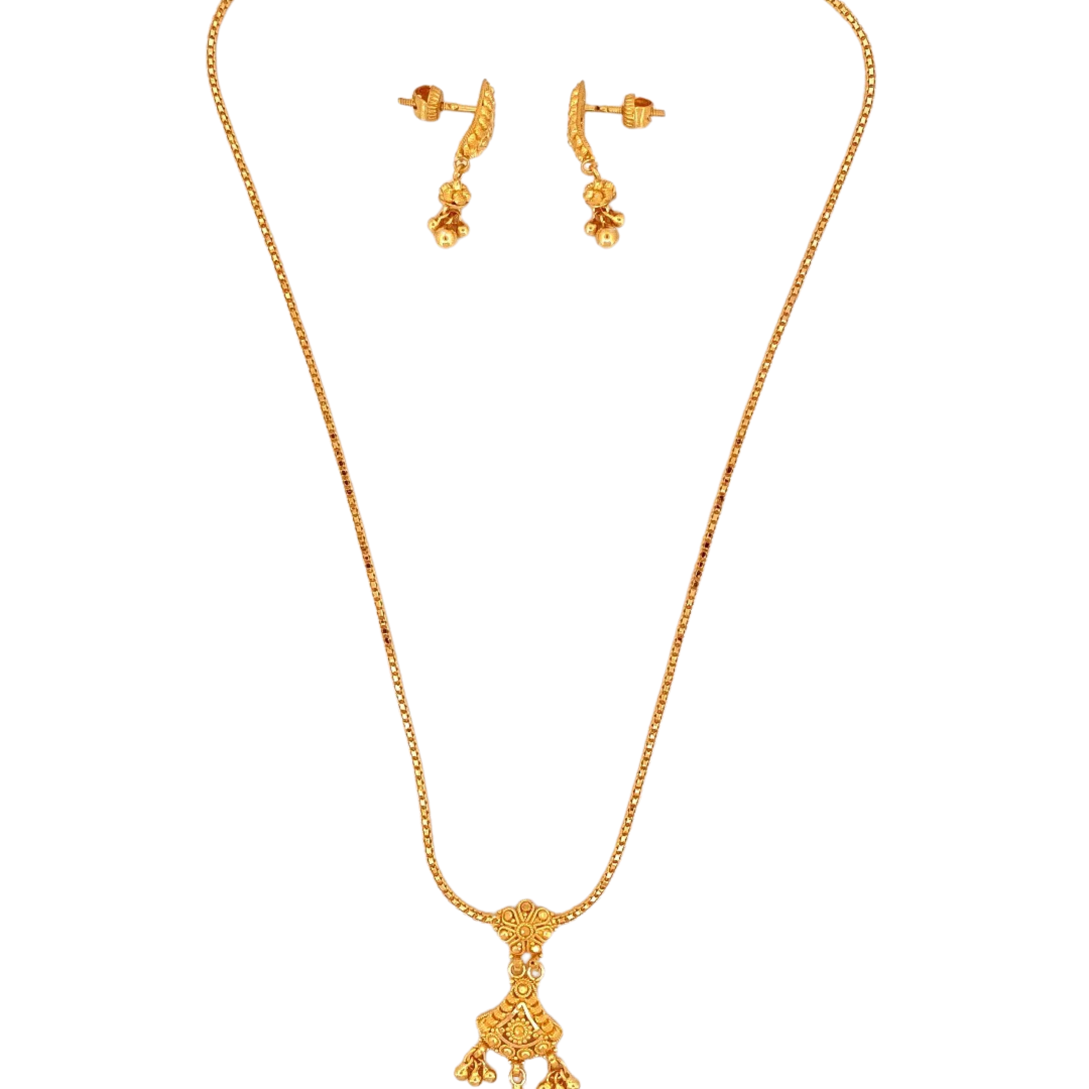 22K Gold Designer Jewellery Set