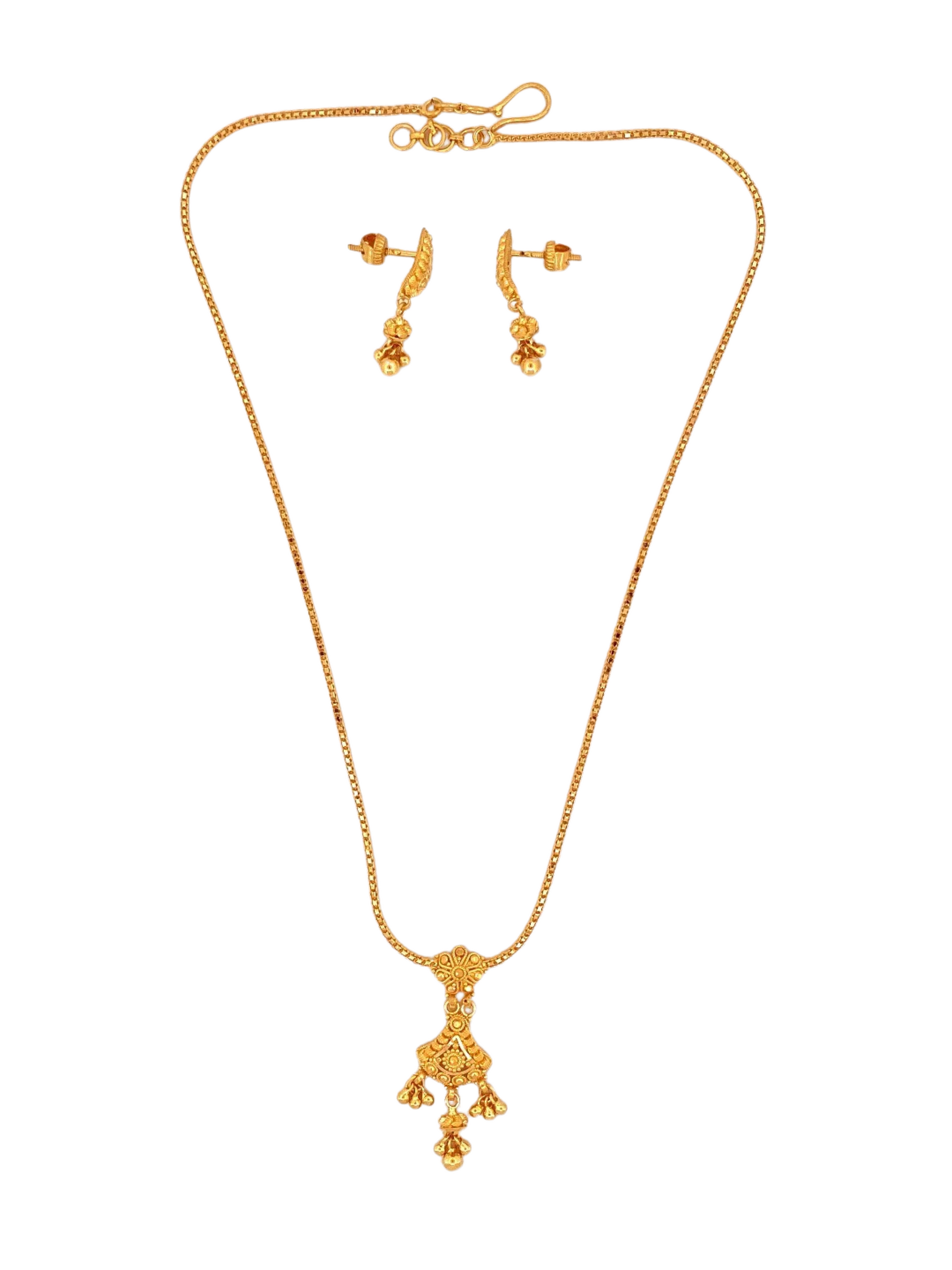 22K Gold Designer Jewellery Set