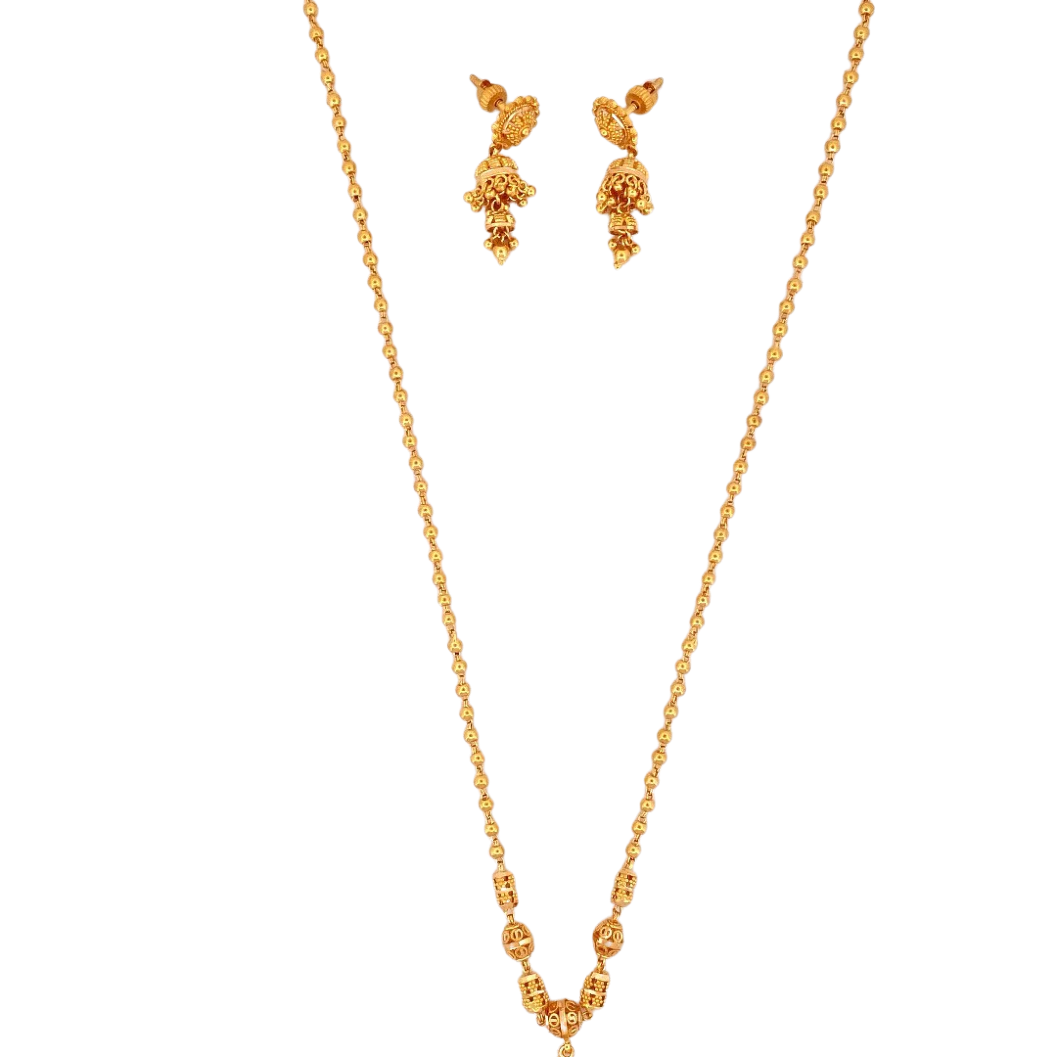 22K Gold Designer Jewellery Set