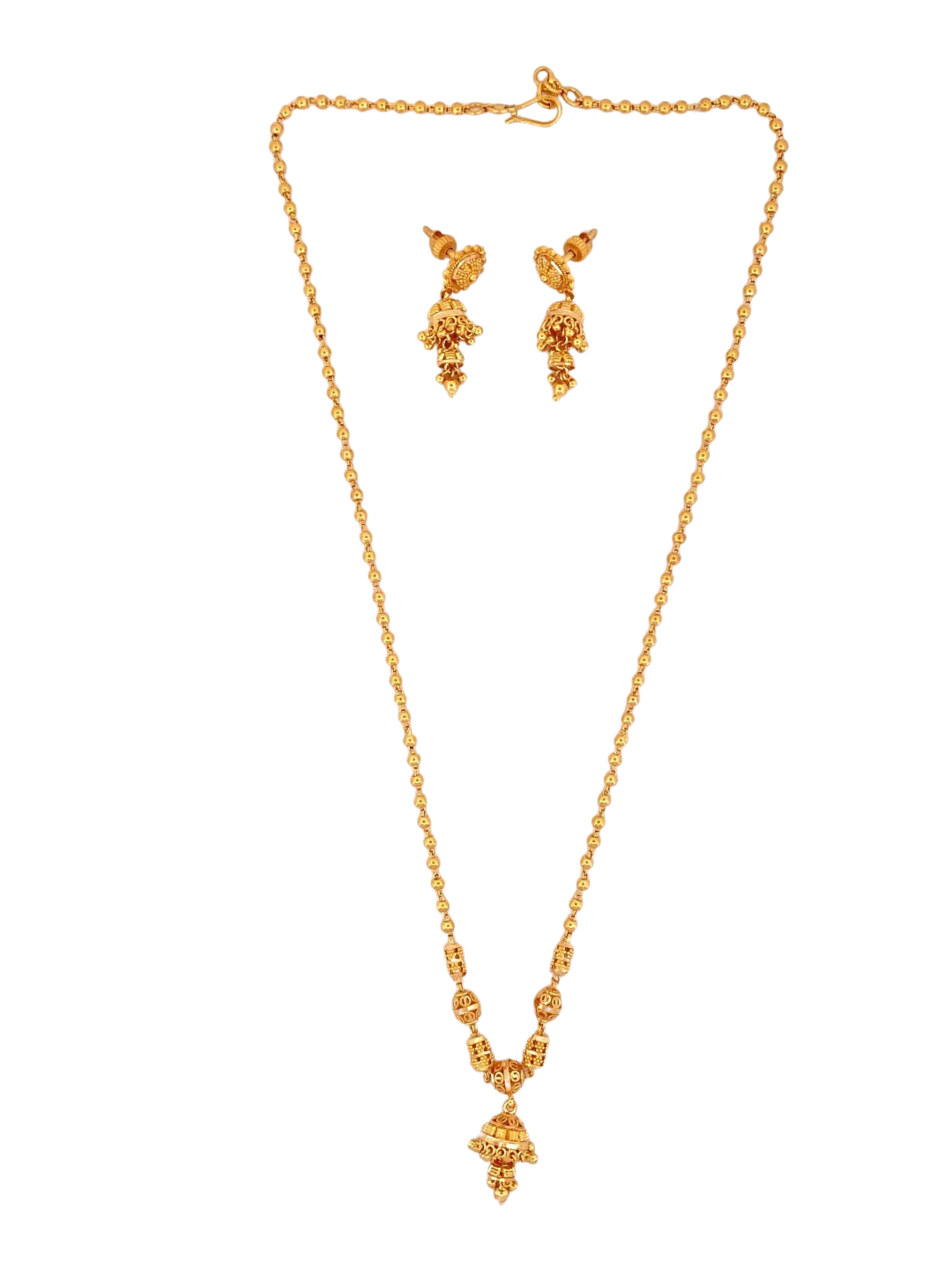 22K Gold Designer Jewellery Set