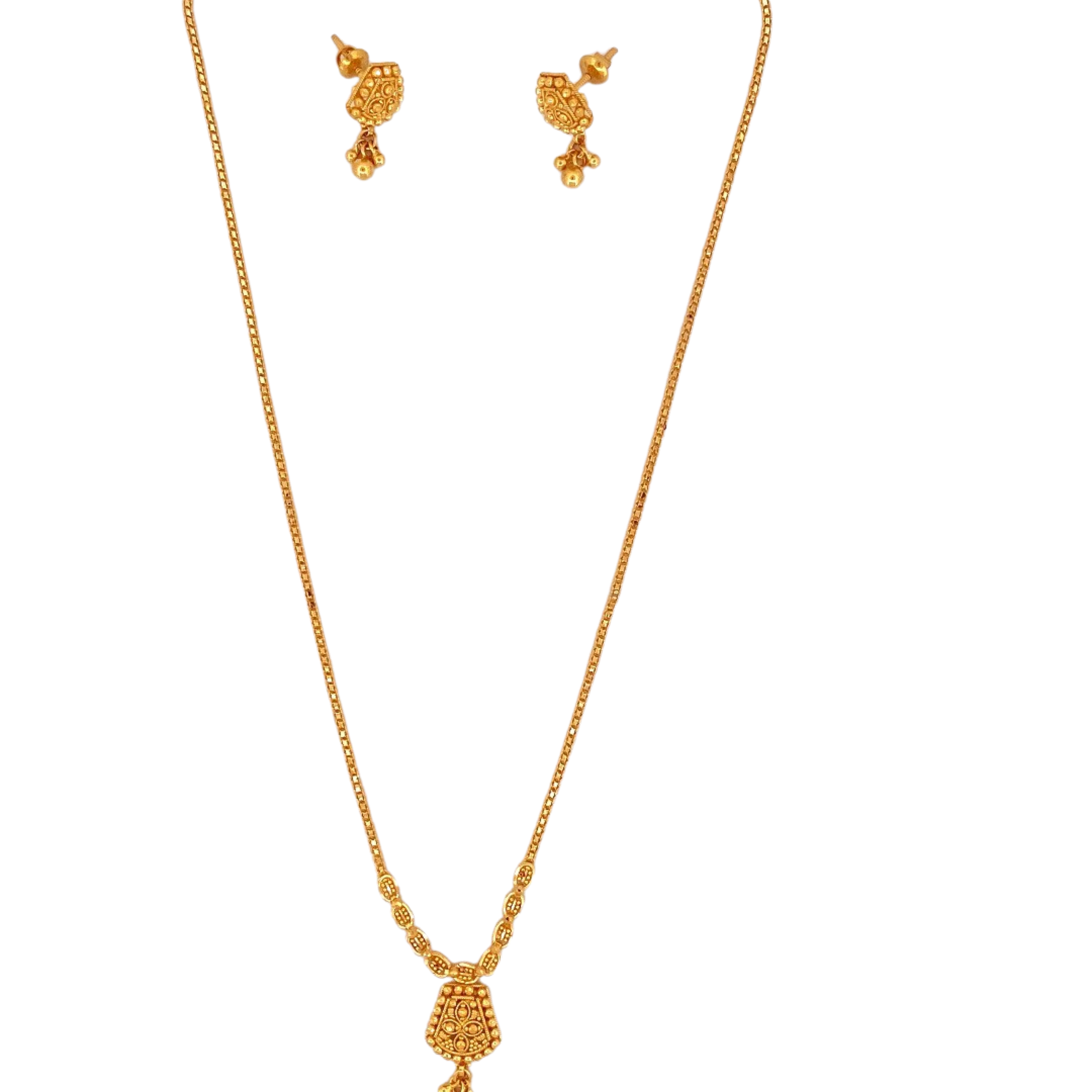 22K Gold Designer Jewellery Set