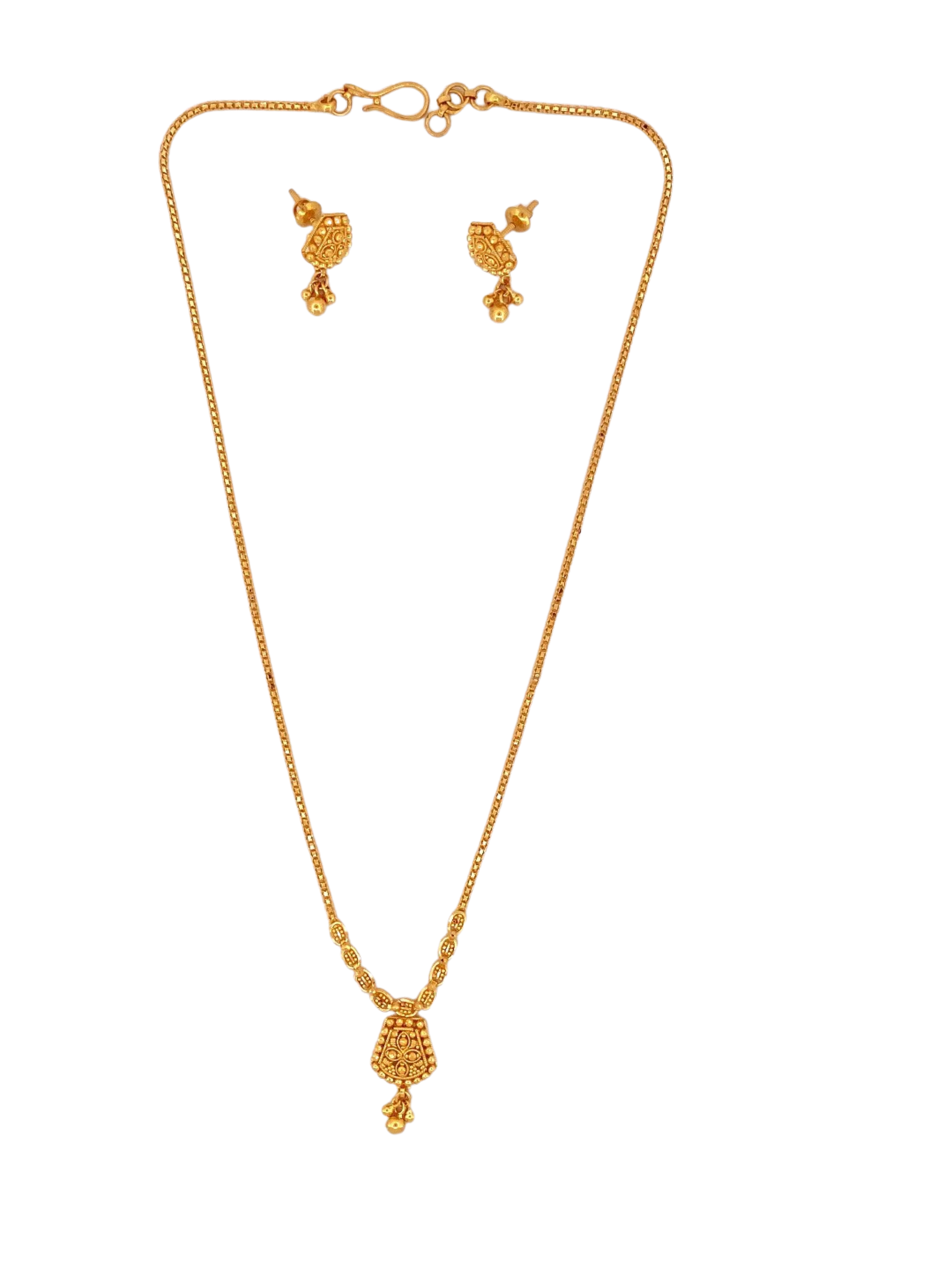 22K Gold Designer Jewellery Set
