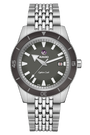 Captain Cook Automatic Stainless Steel Grey 42mm - Ashok Jewellers Canada