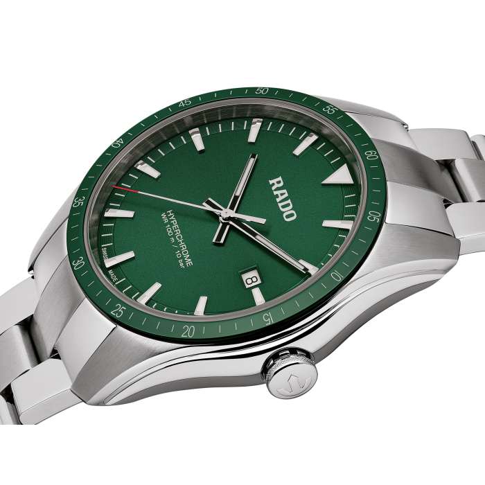 Rado Hyperchrome Green Dial Stainless Steel Men s Watch R32502313