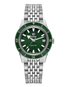 Captain Cook Automatic Stainless Steel Green 37mm - Ashok Jewellers Canada