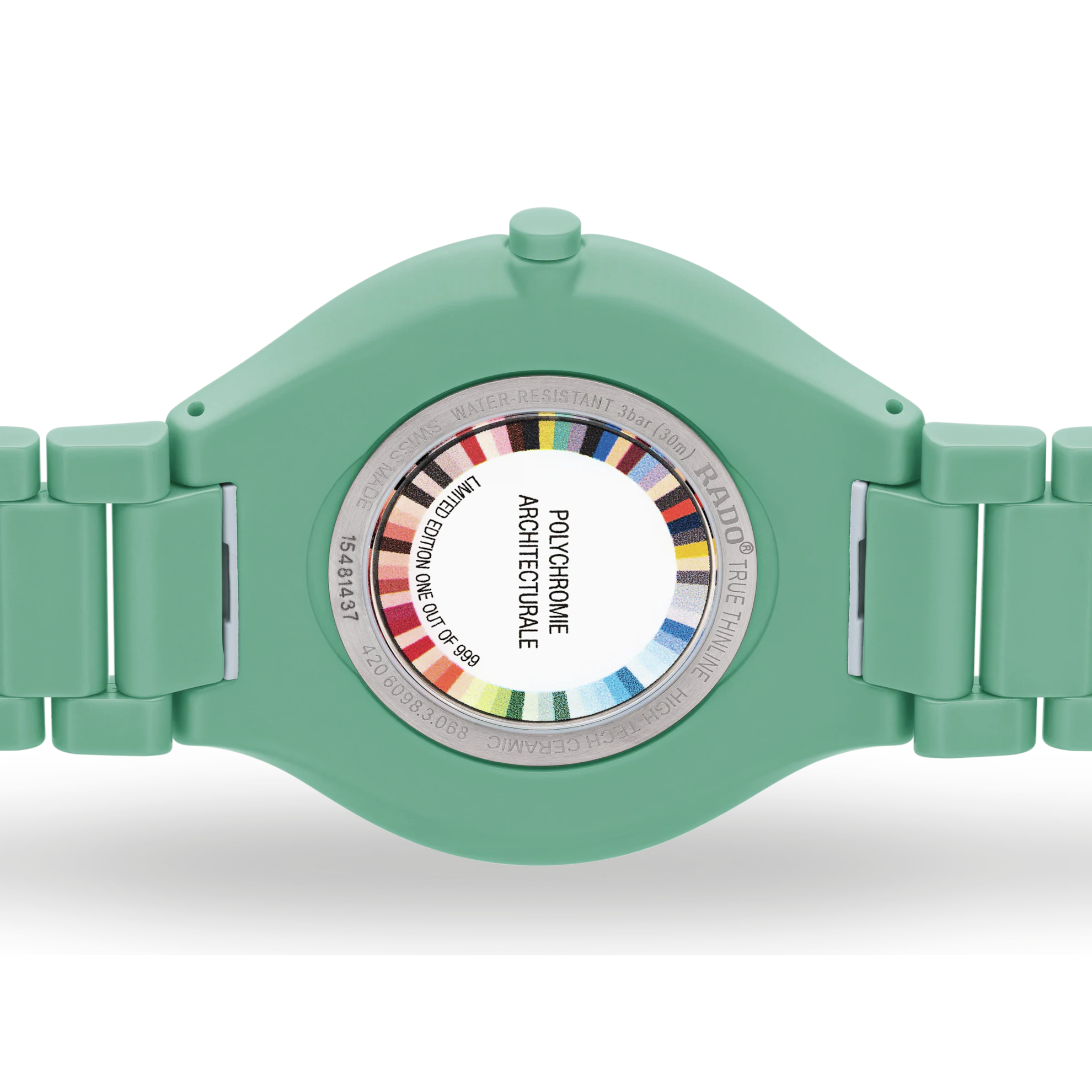 True Thinline Les Couleurs™ Le Corbusier Slightly greyed English green 32041